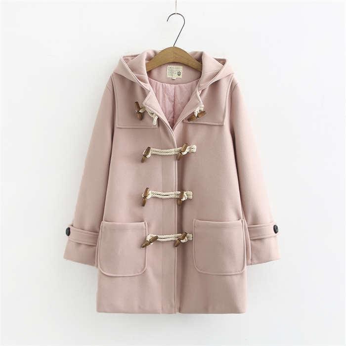 ダッフルコート レディース ジャケット 冬 コート 制服 防風 キルティングコート 防寒 ロングコート フード付き 着痩せ 防寒 カジュアル 通学 高校生 可愛い