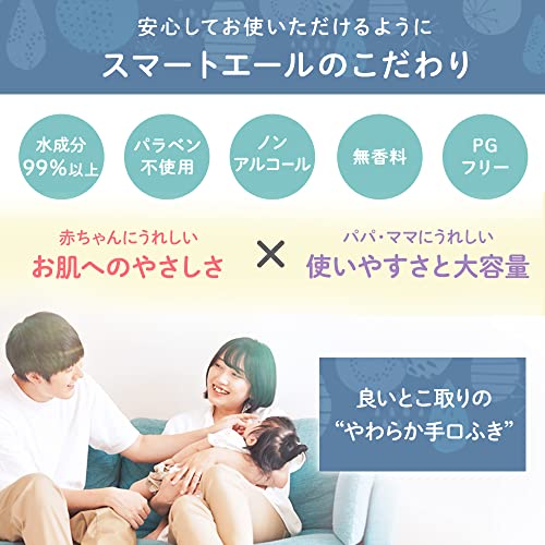 【手口ふき まとめ買い】アイリスプラザ 日本製 水分たっぷり99% 保湿成分配合 80枚36個(2880枚) やわらか ウェットティッシュ おしりふき