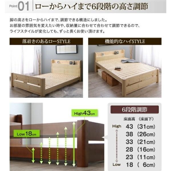 組立設置付 ダブルベッド スーパースプリングマットレスセット 6段階高さ調節 すのこベッド 棚 コンセント ベッドセット 耐荷重600kg 組立設置付 ダブルベッド スーパースプリングマットレスセット 6段階高さ調節 すのこベッド 棚 コンセント ベッドセット 耐荷重600kg