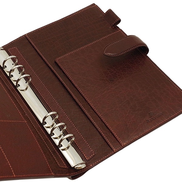 A5サイズ ディープ ベルト リング径19mm【ブラウン】システム手帳バインダー 3102-022 A5サイズ ディープ ベルト リング径19mm【ブラウン】システム手帳バインダー 3102-022