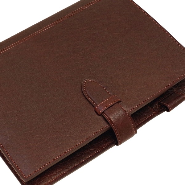 A5サイズ ディープ ベルト リング径19mm【ブラウン】システム手帳バインダー 3102-022 A5サイズ ディープ ベルト リング径19mm【ブラウン】システム手帳バインダー 3102-022