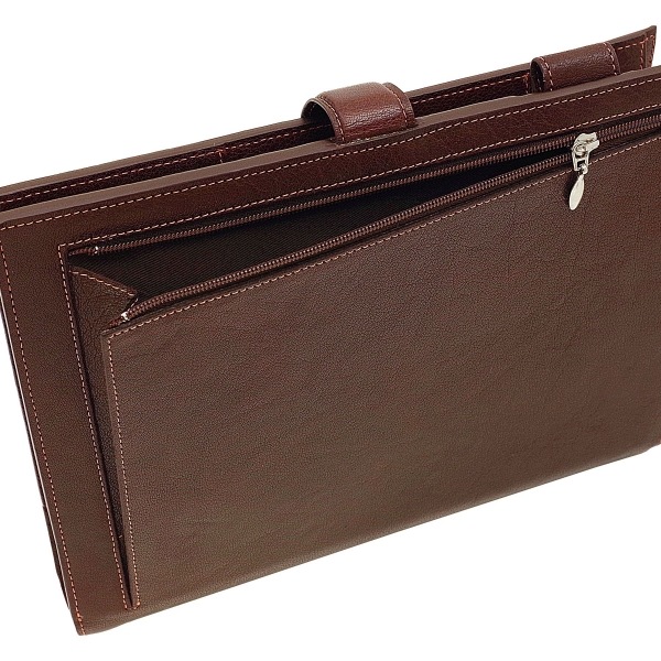 A5サイズ ディープ ベルト リング径19mm【ブラウン】システム手帳バインダー 3102-022 A5サイズ ディープ ベルト リング径19mm【ブラウン】システム手帳バインダー 3102-022