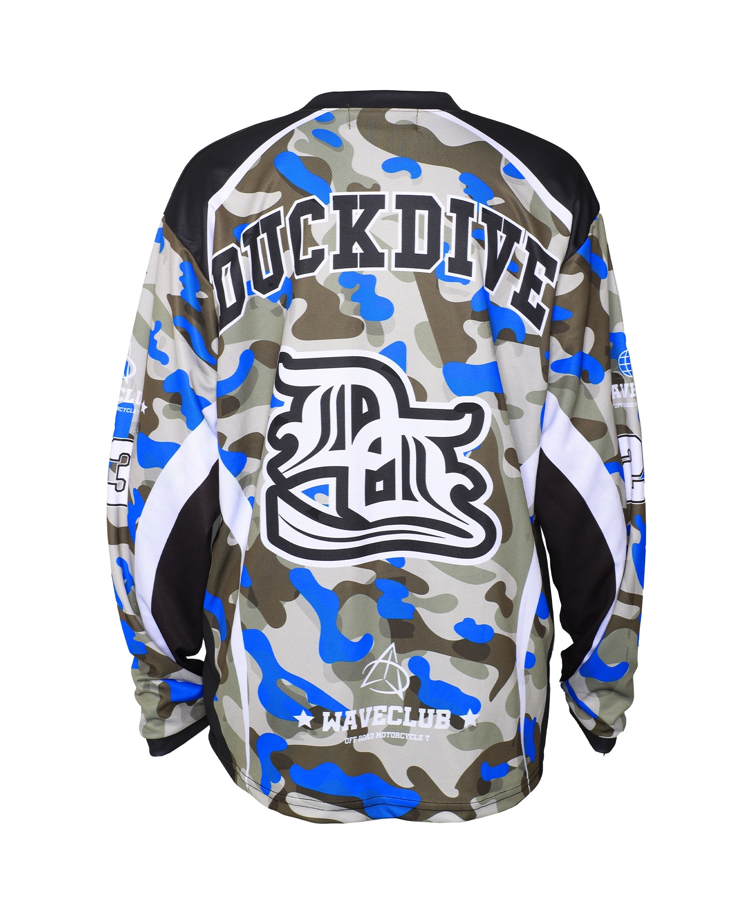 OFF ROAD MESH LONG SLEEVE CAMO（BLUE） 【公式通販】
