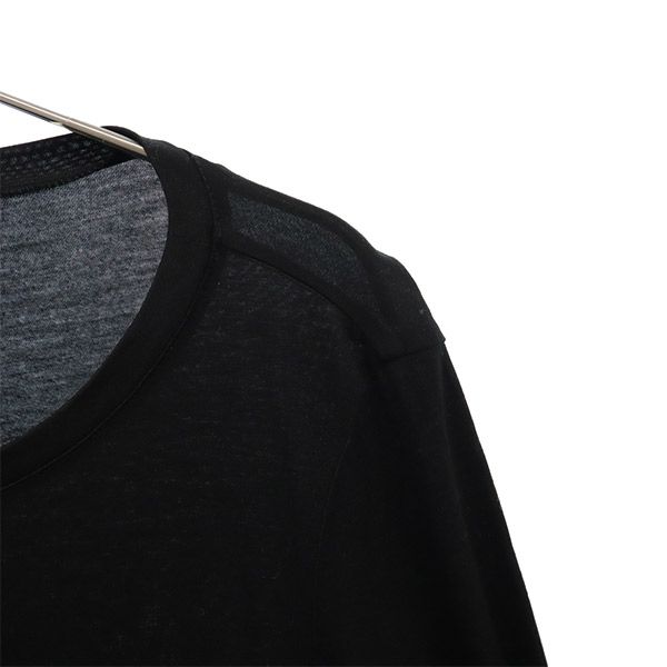 ベータ 総柄 長袖 Tシャツ 9 ブラック β レディース ベータ 総柄 長袖 Tシャツ 9 ブラック β レディース