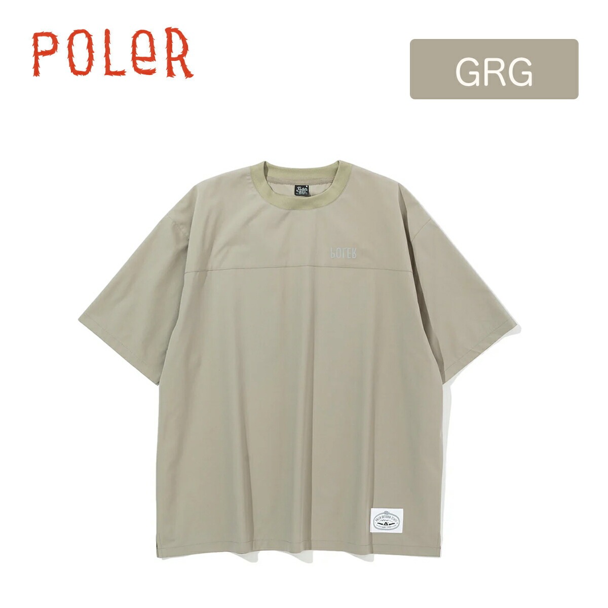 Tシャツ RELOP 2 DRY TEE ドライTシャツ 半袖トップス 吸湿 速乾 ストレッチ ドライタッチ スポーツ ビーチ アウトドア ブラック グレージュ セージ ロゴ 無地 シンプル