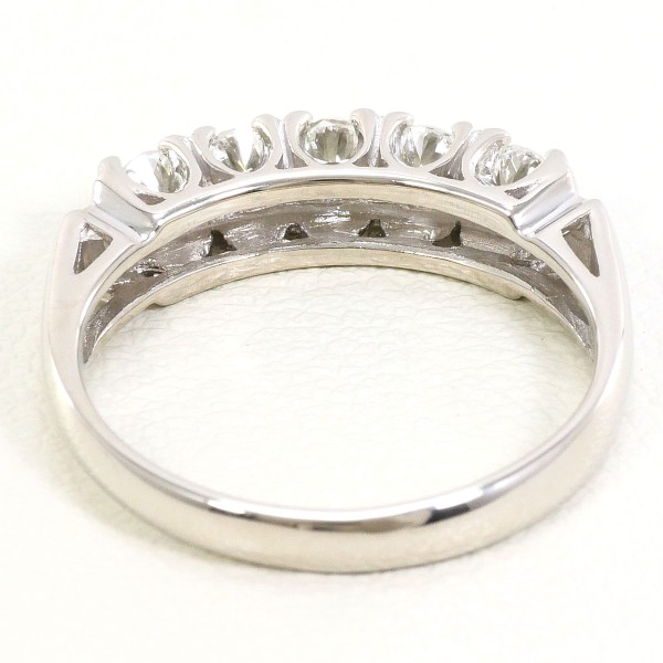 PT900 プラチナ リング 指輪 11号 ダイヤ 0.50 総重量約4.3g ジュエリー 中古