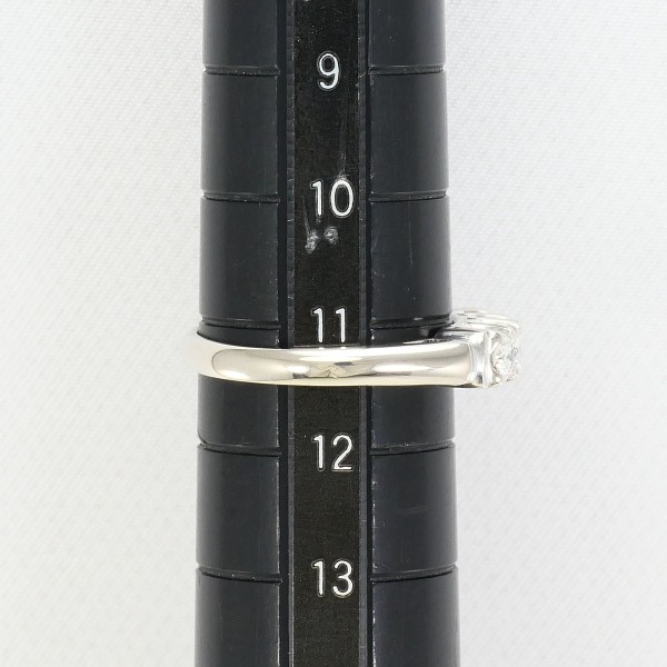 PT900 プラチナ リング 指輪 11号 ダイヤ 0.50 総重量約4.3g ジュエリー 中古 PT900 プラチナ リング 指輪 11号 ダイヤ 0.50 総重量約4.3g ジュエリー 中古