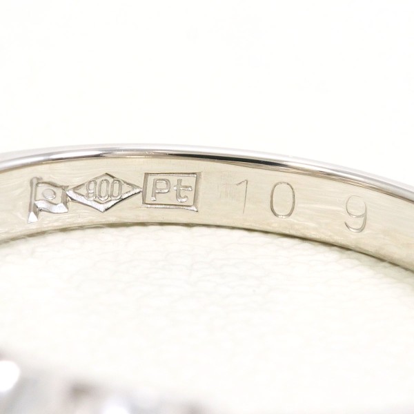PT900 プラチナ リング 指輪 11号 ダイヤ 0.50 総重量約4.3g ジュエリー 中古