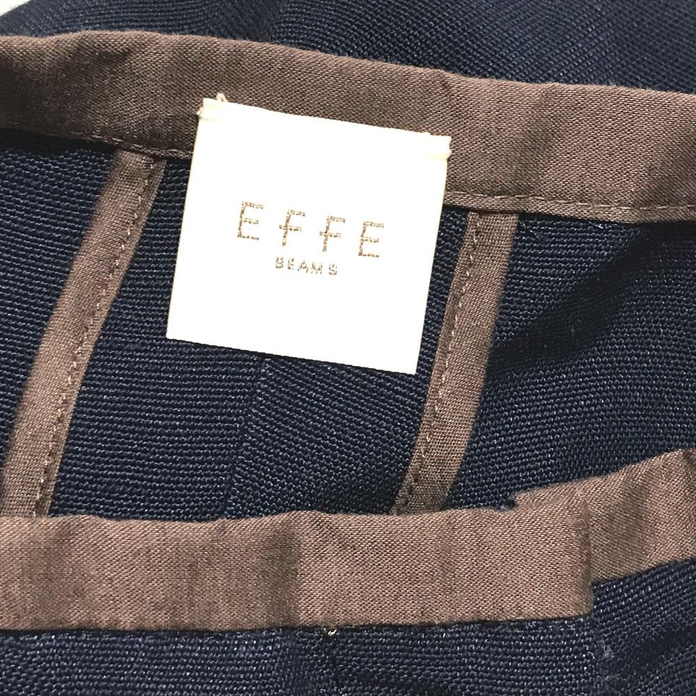 BEAMS ビームス パンツ EFFE BEAMS（エッフェ ビームス） アパレル ワイドパンツ ネイビー