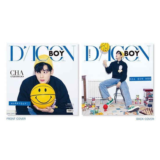 【未開封品】Dicon BOY ISSUE N1 チャウヌ写真集『happyday:』D-type