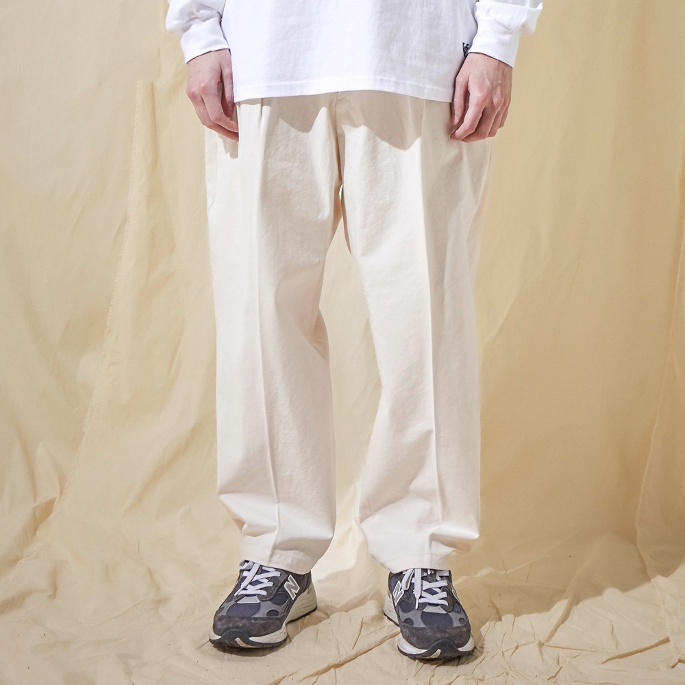Wide Tapered Wrinkle Free Chino Pantテーパードチノパンツ mdprevattcaulkingandwaterproofing.com