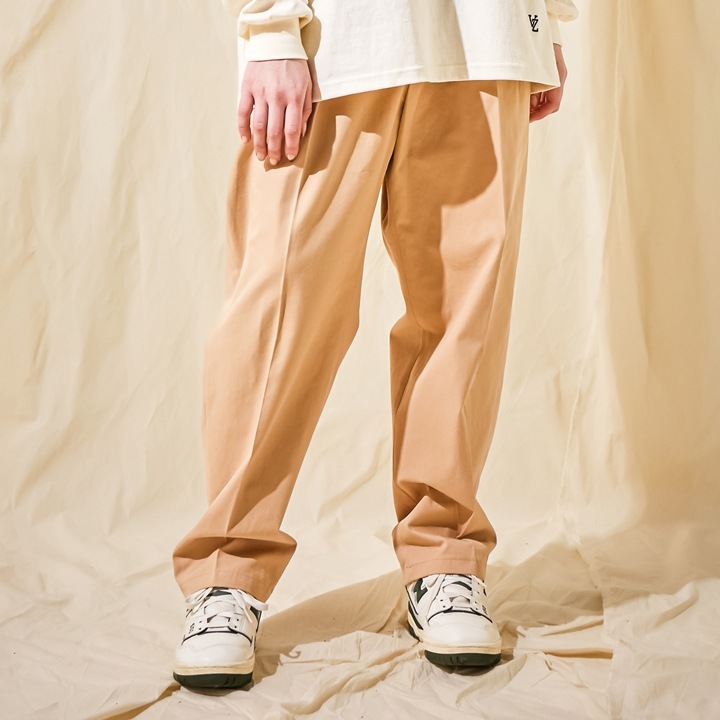 Wide Tapered Wrinkle Free Chino Pantテーパードチノパンツ mdprevattcaulkingandwaterproofing.com