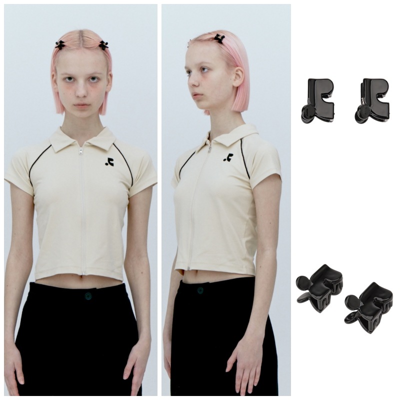 【REST & RECREATION】 LOGO HAIR CLIP(S) : 4COLORS 【REST & RECREATION】 LOGO HAIR CLIP(S) : 4COLORS