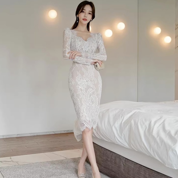 ワンピース パーティードレス パーティドレス 膝丈ドレス ワンピースドレス ワンピドレス セクシードレス 膝丈 ひざ丈 袖あり 長袖 スクエアネック スレンダー スレンダーライン レース ワンピース パーティードレス パーティドレス 膝丈ドレス ワンピースドレス ワンピドレス セクシードレス 膝丈 ひざ丈 袖あり 長袖 スクエアネック スレンダー スレンダーライン レース