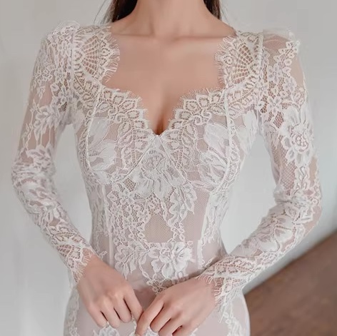 ワンピース パーティードレス パーティドレス 膝丈ドレス ワンピースドレス ワンピドレス セクシードレス 膝丈 ひざ丈 袖あり 長袖 スクエアネック スレンダー スレンダーライン レース ワンピース パーティードレス パーティドレス 膝丈ドレス ワンピースドレス ワンピドレス セクシードレス 膝丈 ひざ丈 袖あり 長袖 スクエアネック スレンダー スレンダーライン レース