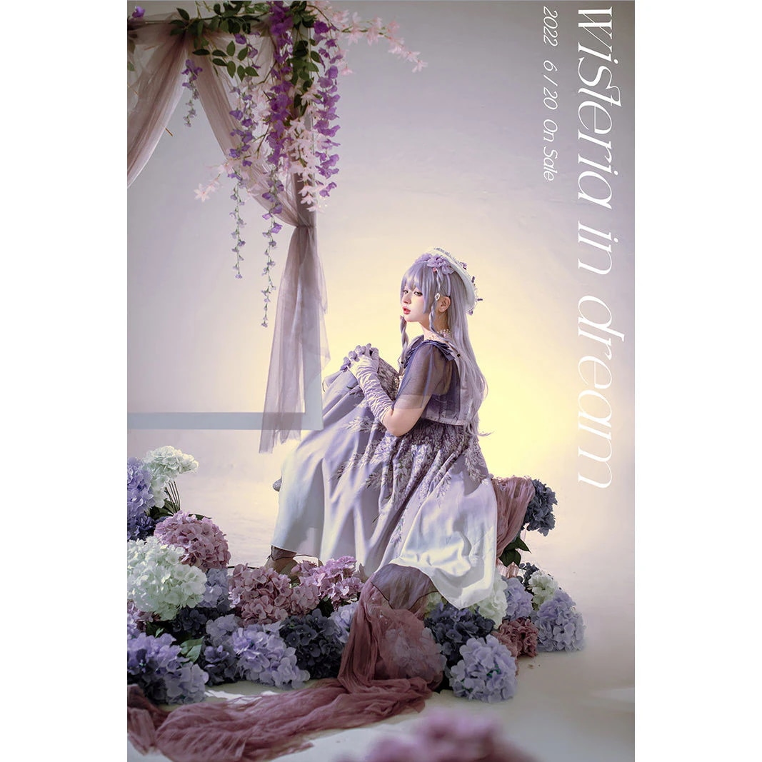 夢散る藤 フェアリーランド ロリータ 藤 優美な風 cla Fairy P