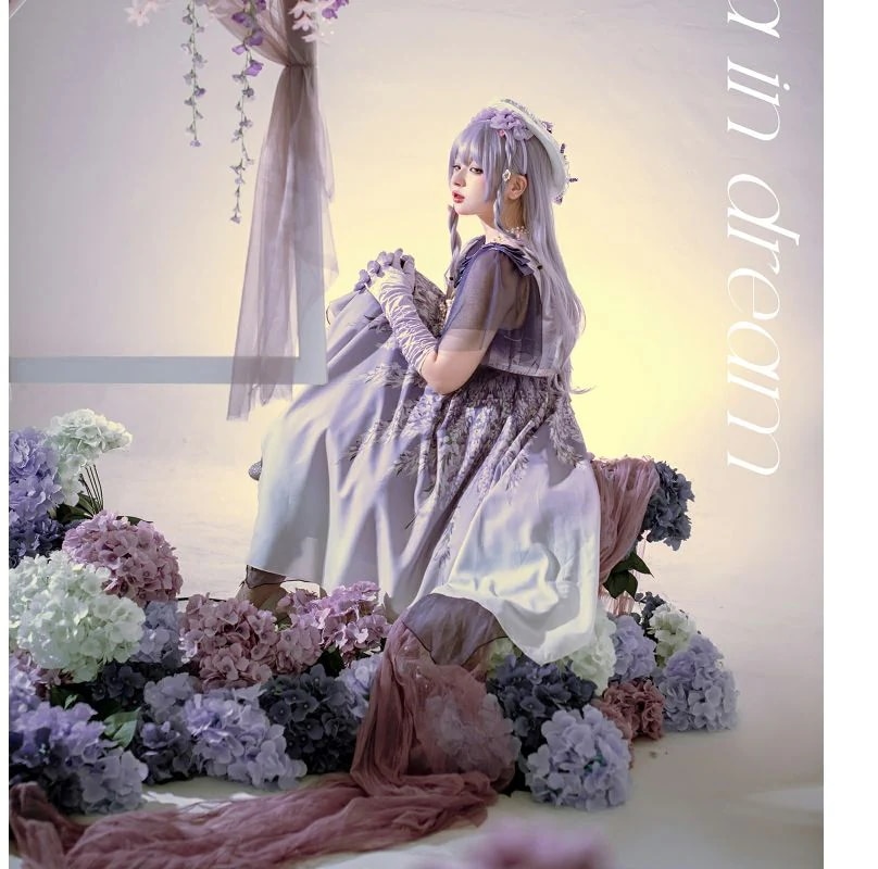 夢散る藤 フェアリーランド ロリータ 藤 優美な風 cla Fairy P