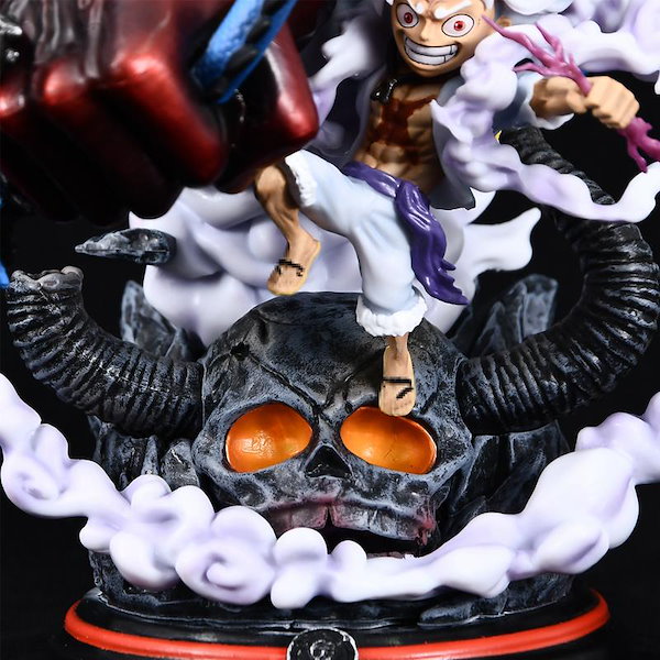 ワンピース ONE PIECE フィギュア ルフィー 輸入品 ルフィ ギア5 SDスケール ワノ国編 太陽の神ニカ ヒトヒトの実