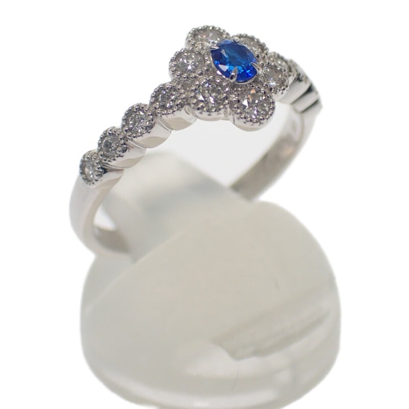 【no brand】デザインジュエリー リング Pt950プラチナ 13号 アウイナイト ダイヤモンド レディース 【no brand】デザインジュエリー リング Pt950プラチナ 13号 アウイナイト ダイヤモンド レディース