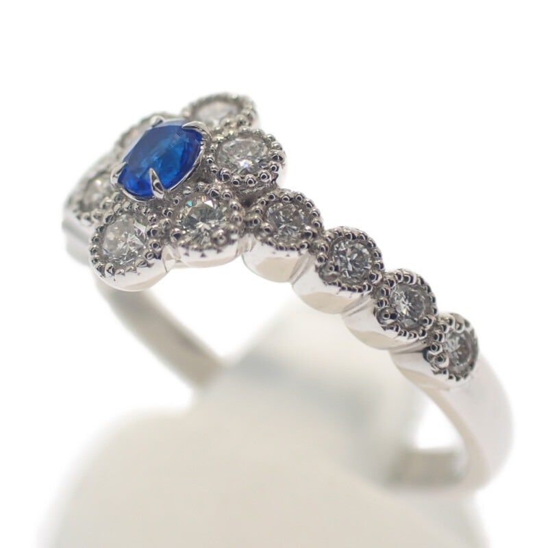 【no brand】デザインジュエリー リング Pt950プラチナ 13号 アウイナイト ダイヤモンド レディース 【no brand】デザインジュエリー リング Pt950プラチナ 13号 アウイナイト ダイヤモンド レディース