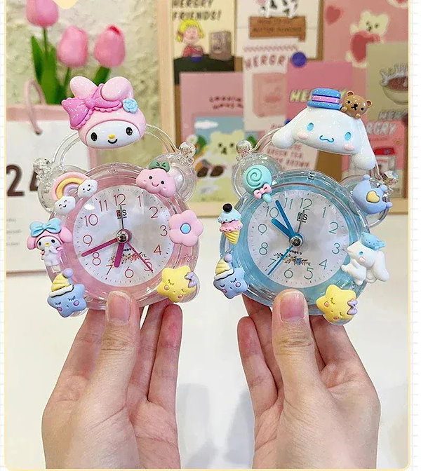 ［難あり］マイメロディ キャラクター型時計　置き物 Amazon.co.jp: セイコークロック(Seiko Clock) 目覚まし時計