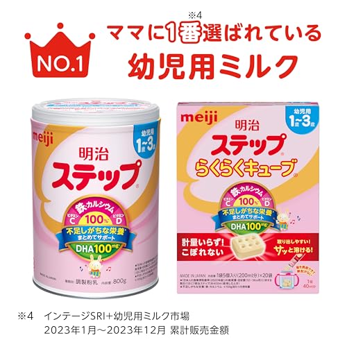 明治ステップ らくらくミルク 200ml24本 [1歳3歳頃 フォローアップ