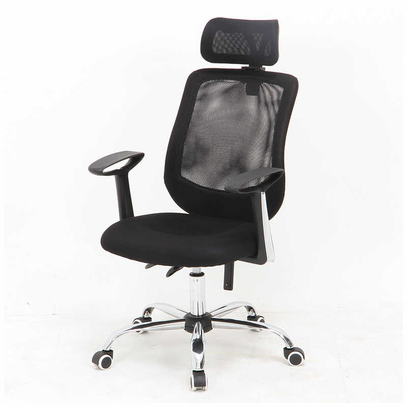 不二貿易 オフィスチェアー ヘッド付 アンテロープ BK 50095 不二貿易 オフィスチェアー ヘッド付 アンテロープ BK 50095