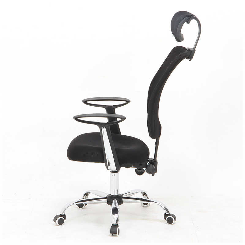 不二貿易 オフィスチェアー ヘッド付 アンテロープ BK 50095 不二貿易 オフィスチェアー ヘッド付 アンテロープ BK 50095