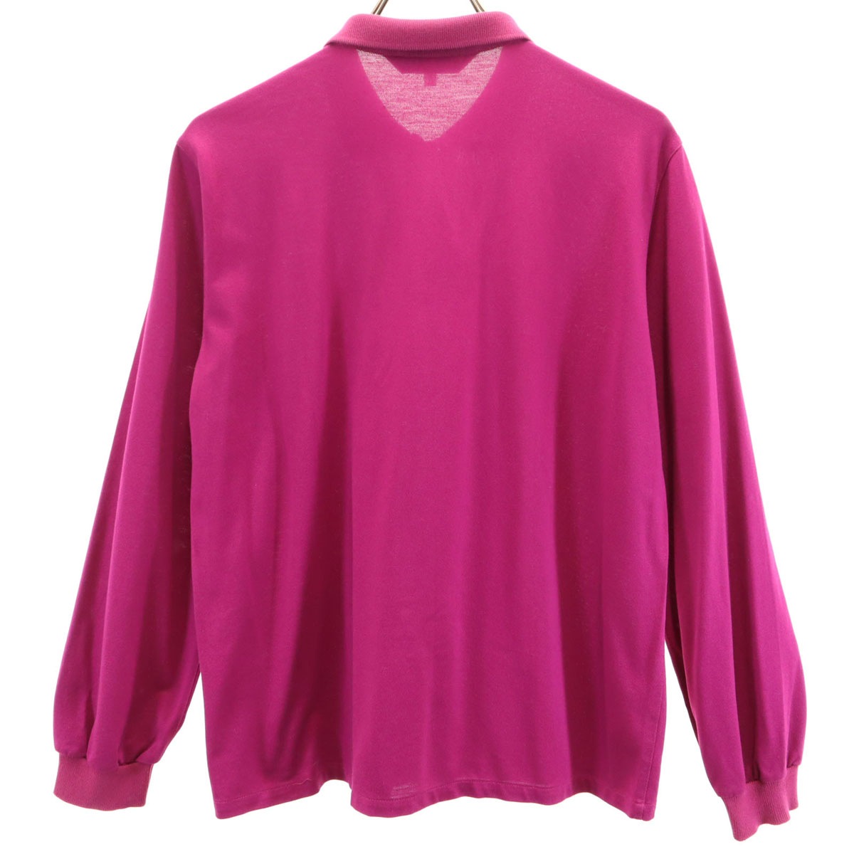 Christian Dior SPORTS クリスチャンディオール スポーツ 90s オールド 長袖 ポロシャツ L ピンク レディース 古着 Christian Dior SPORTS クリスチャンディオール スポーツ 90s オールド 長袖 ポロシャツ L ピンク レディース 古着