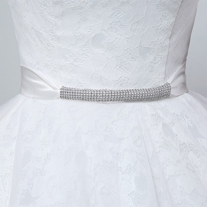 ウェディングドレス 白 安い レース 結婚式 花嫁 調節 プリンセス ロングドレス ブライダル 二次会 パーティードレス 披露宴 イブニングドレス 大きいサイズ