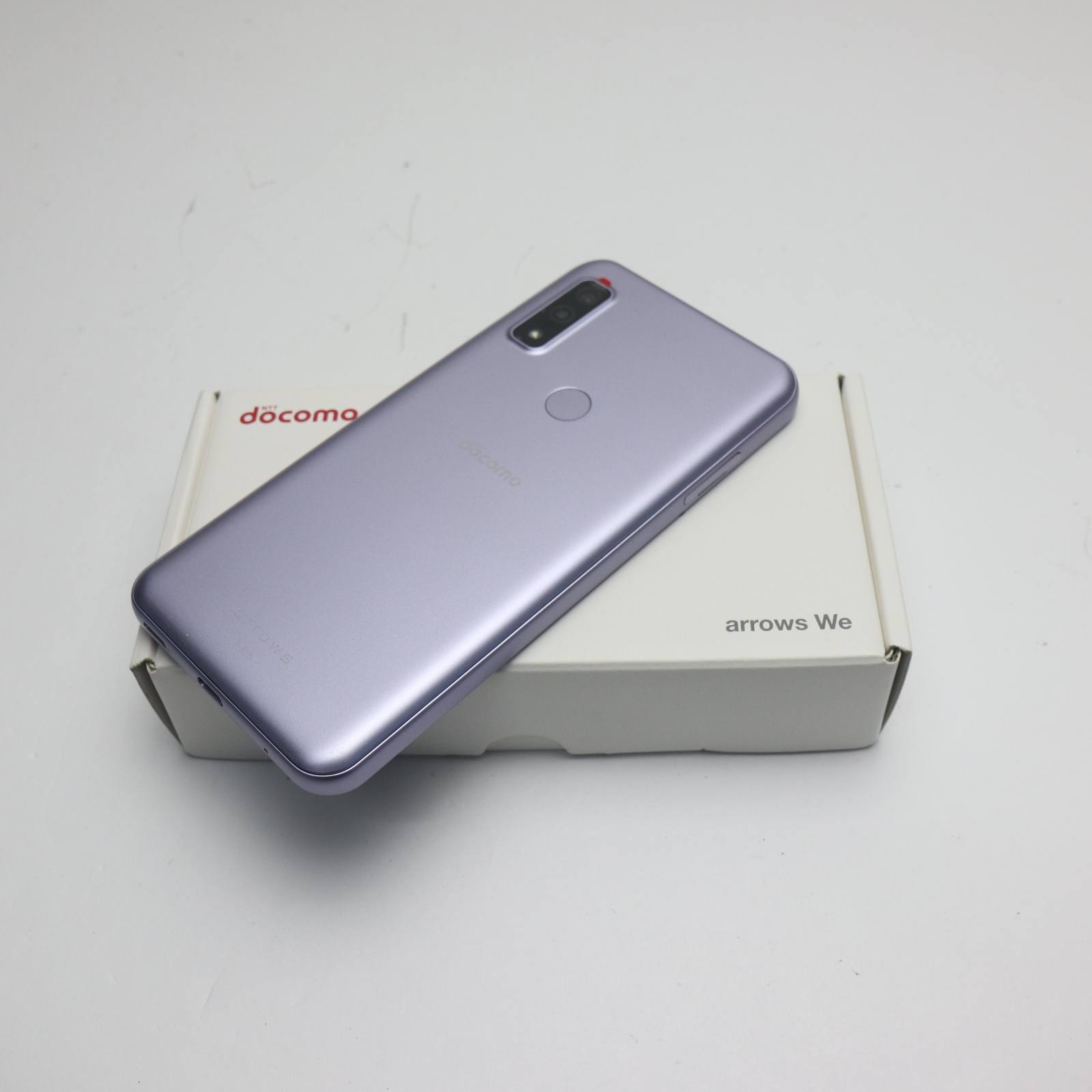 新品未使用 F-51B arrows We パープル ガラケー 白ロム 本体 即日発送 土日祝発送OK 6