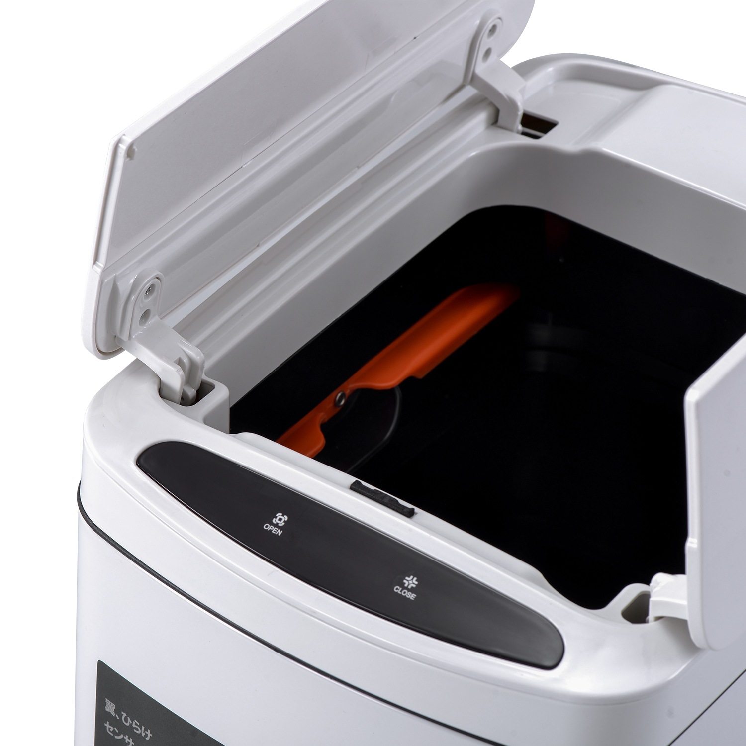 E17【人気商品】ゴミ箱 上向き 自動ゴミ 50L センサー式 ふた付き ダストボックス ホワイト E17【人気商品】ゴミ箱 上向き 自動ゴミ 50L センサー式 ふた付き ダストボックス ホワイト