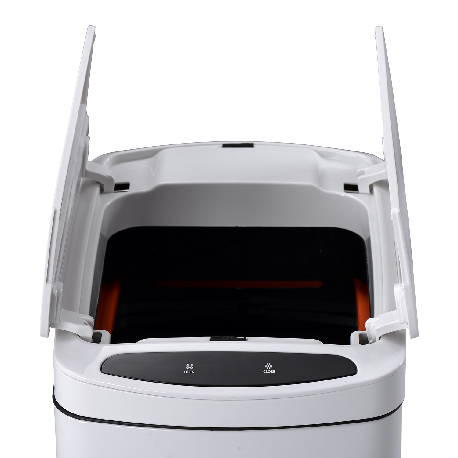 E17【人気商品】ゴミ箱 上向き 自動ゴミ 50L センサー式 ふた付き ダストボックス ホワイト E17【人気商品】ゴミ箱 上向き 自動ゴミ 50L センサー式 ふた付き ダストボックス ホワイト