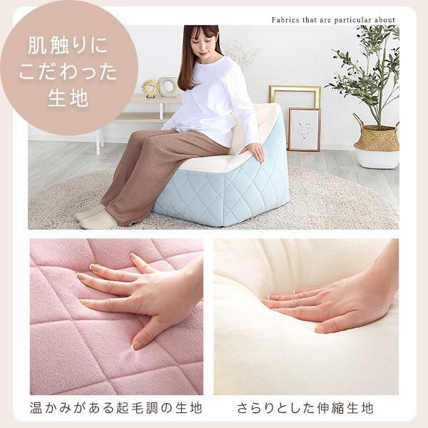 背もたれ付き ビーズソファ 1人掛け フロアクッションソファ リビング ビーズチェア ダイヤモンドキルト デザイン