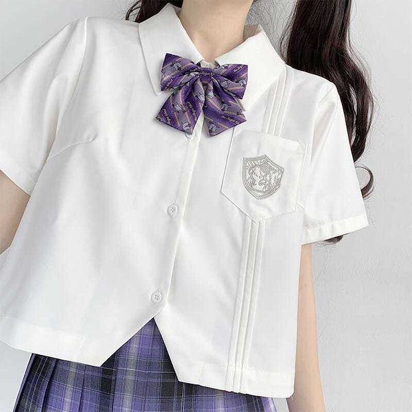 Qoo10] 黒シャツjkオリジナルjkシャツ制服半袖