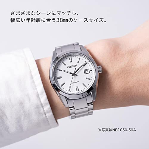 [Citizen] 腕時計 メカニカル 防水 NB1050-59H メンズ シルバー