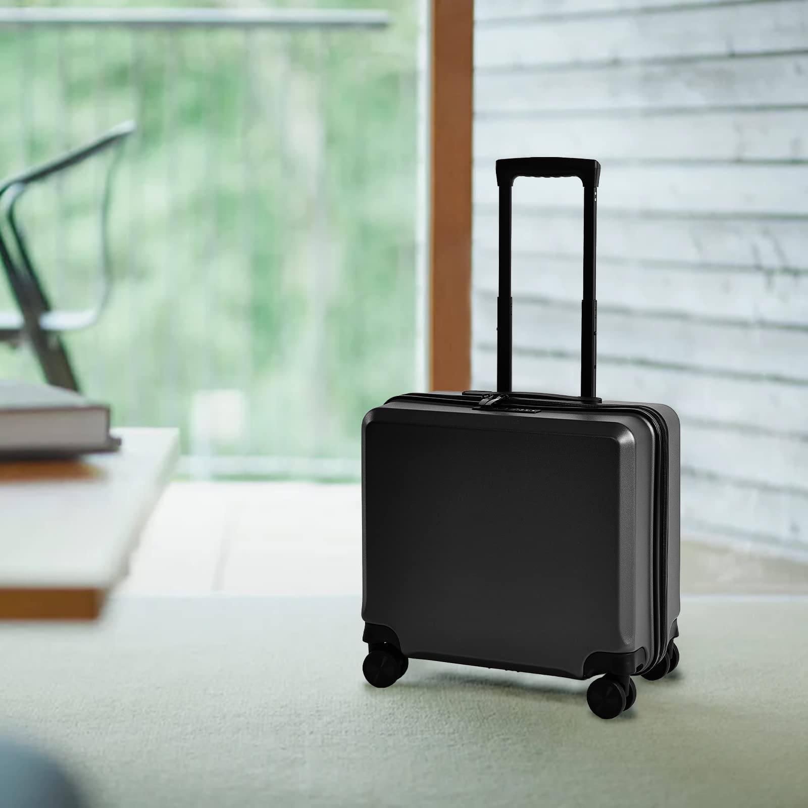 タビトラ スーツケース キャリーケース ファスナーフレーム 機内持込 TSAロック 旅行 出張 軽量 8輪 イエロー Mサイズ タビトラ] スーツケース キャリーケース ファスナーフレーム 拡張