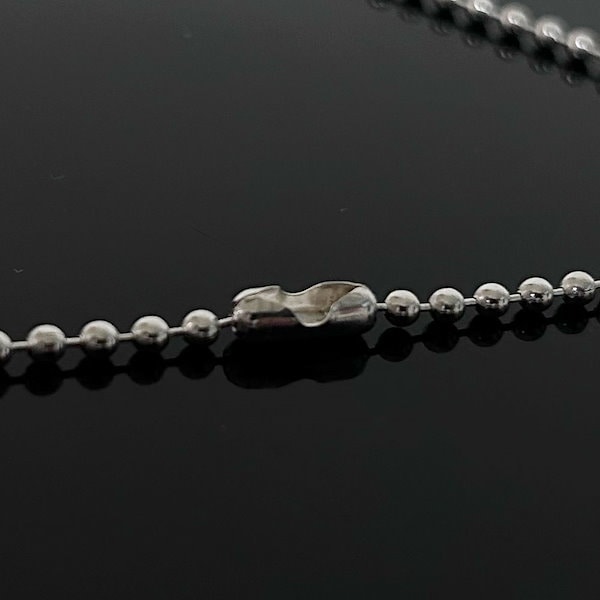 【最終値下げ】クロムハーツ 純正ボールチェーン 47cm ネックレス CHROME HEARTS クロムハーツ（原本無） フローラル ボール