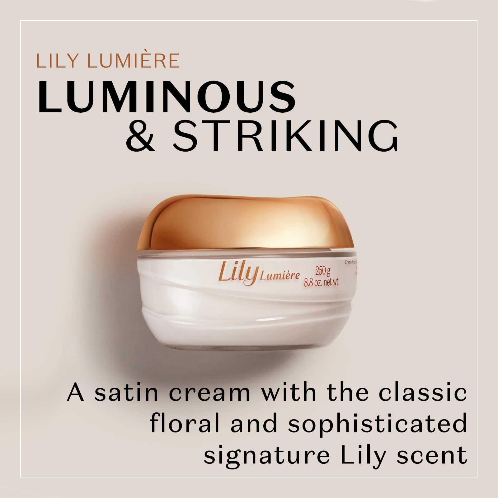 オ・ボチカリオ ボディクリーム リリィ ルミエーレoBoticario CREME ACETINADO HIDRATANTE CORPORAL LILY LUMIERE 250g
