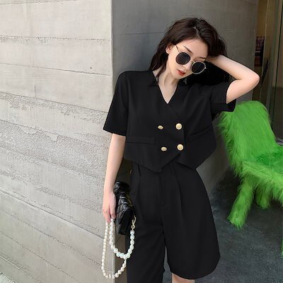 格安安い 22サマーシンブレストスモールスーツジャ : レディース服 安い正規品