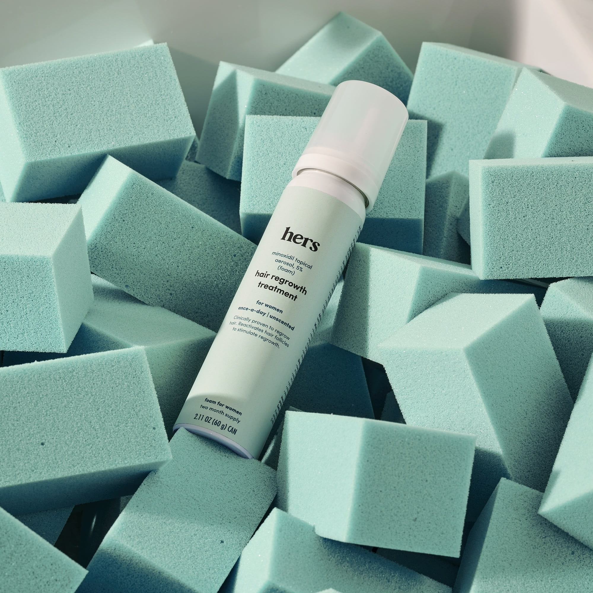 HERS 彼女の5%の局所泡女性のための髪の再成長治療2.11フロス