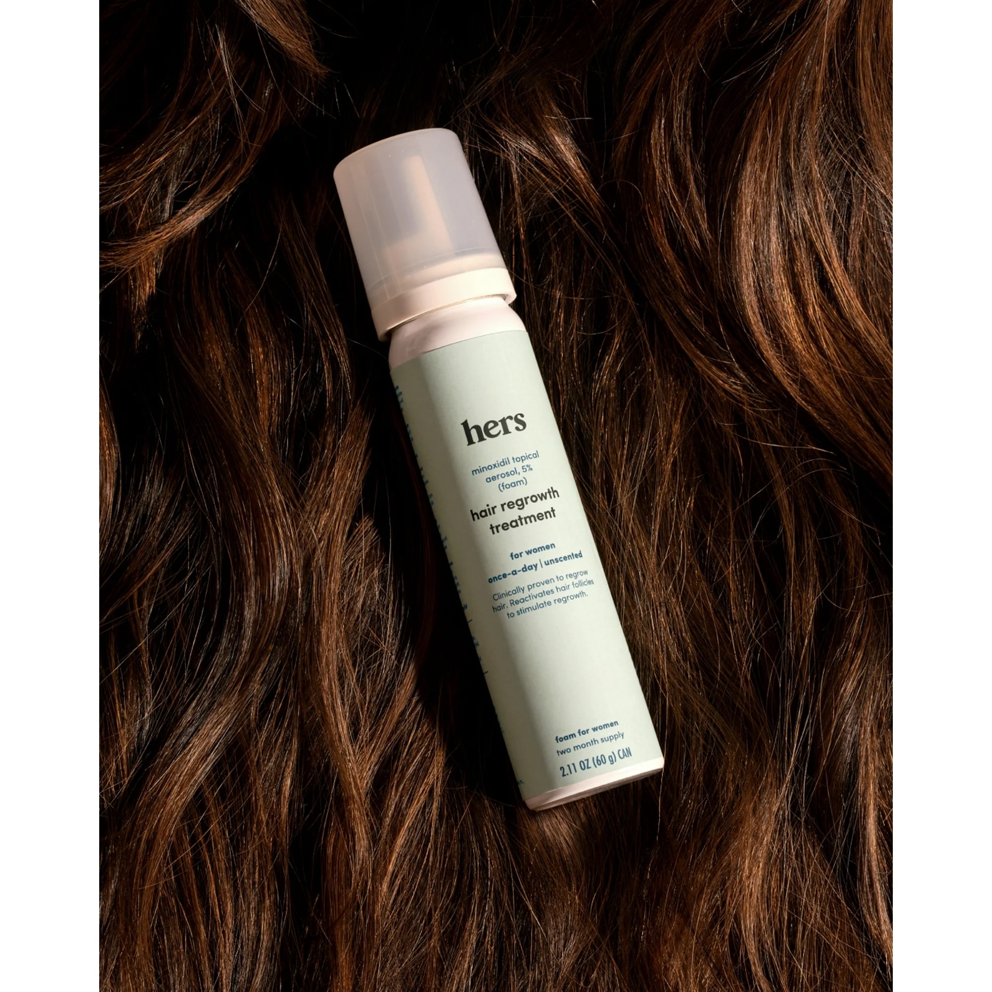 HERS 彼女の5%の局所泡女性のための髪の再成長治療2.11フロス