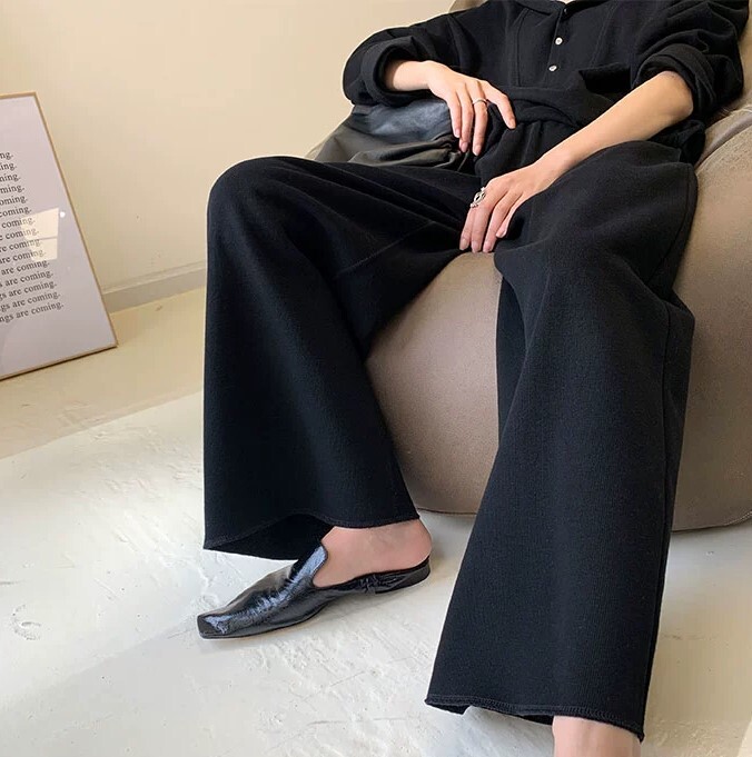 トップス ボトムス セットアップ パーカー トレーナー ワイドパンツ ストレートパンツ 袖あり 長袖 ストレート ワイド Iライン フード付き かわいい 大人可愛い きれいめ シンプル カジュアル