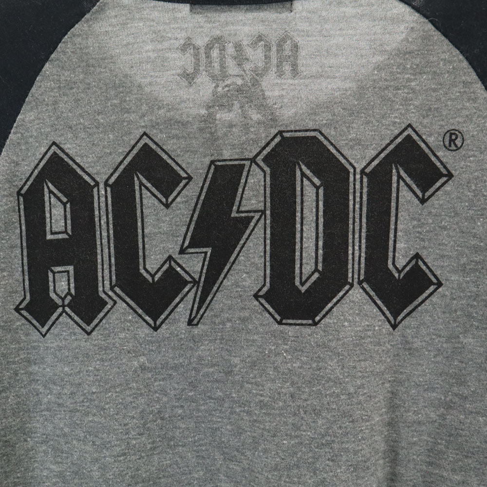 日本製 7分袖 ラグラン Tシャツ F グレー系 ロンT レディース