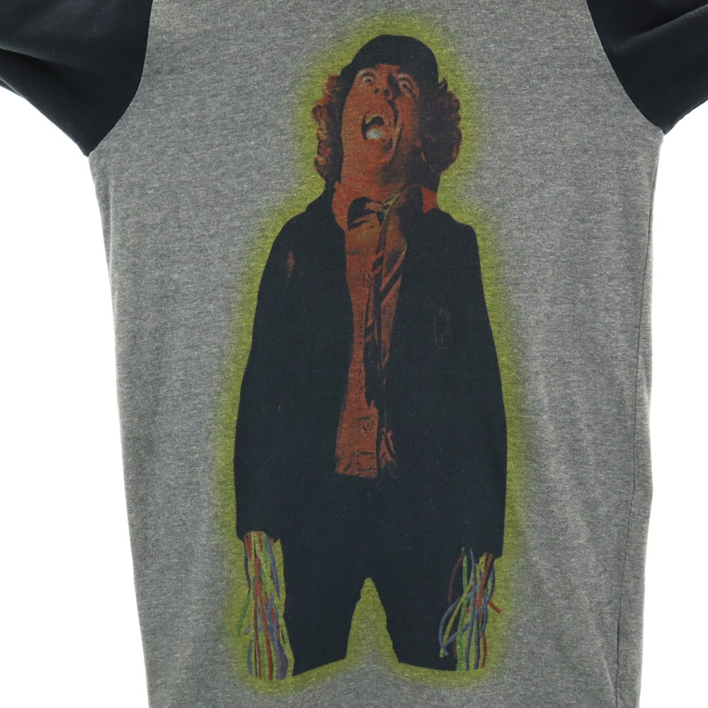 日本製 7分袖 ラグラン Tシャツ F グレー系 ロンT レディース