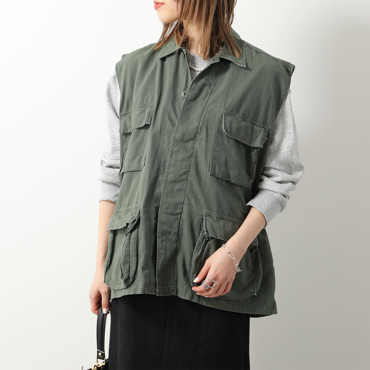 ROTHCO ロスコ ベスト BDSH NOSLEEVE レディース コットン ジレ ノースリーブ ミリタリー ヴィンテージ加工 カラー2色 【mega】