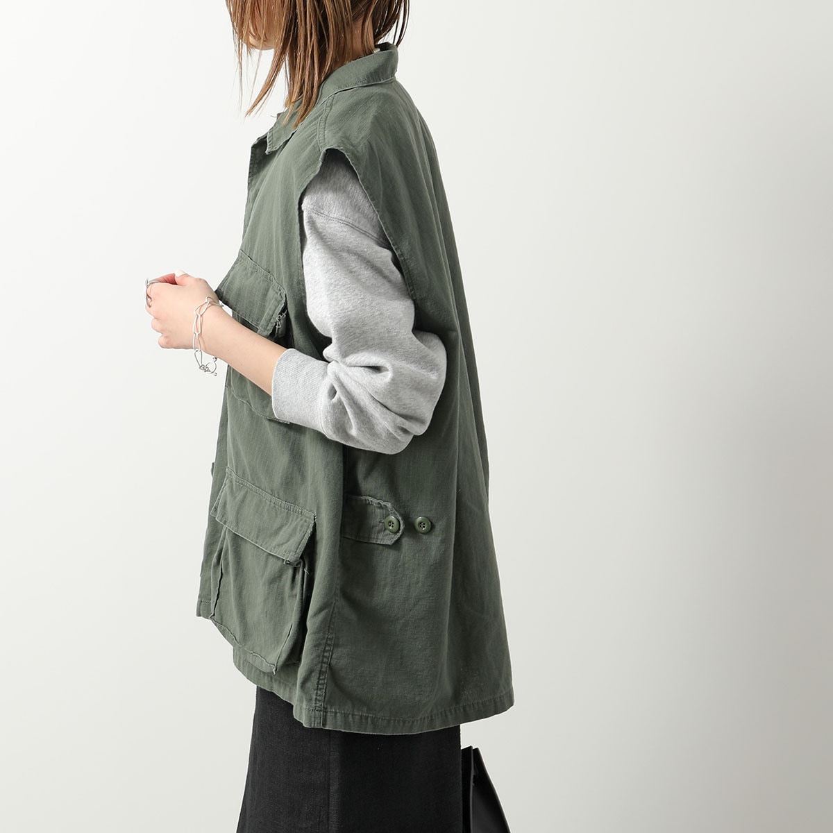 ROTHCO ロスコ ベスト BDSH NOSLEEVE レディース コットン ジレ ノースリーブ ミリタリー ヴィンテージ加工 カラー2色 【mega】