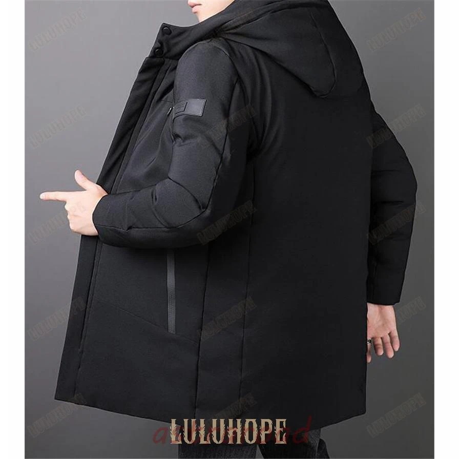 ダウンコート メンズ ロングコート ジャケット ビジネス 紳士用 アウター ダウンジャケット 中綿ジャケット 防寒 ファー付き 軽量