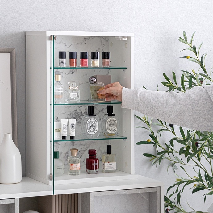 卓上 コレクションケース 60x40cm ガラス扉 ショーケース