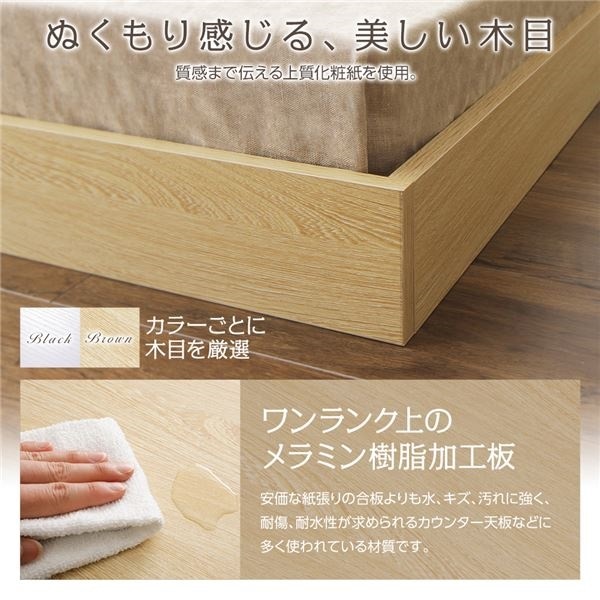 ds-2173713 すのこ 木製 ... : 寝具・ベッド・マットレス : ベッド 低床 ロータイプ HOT定番